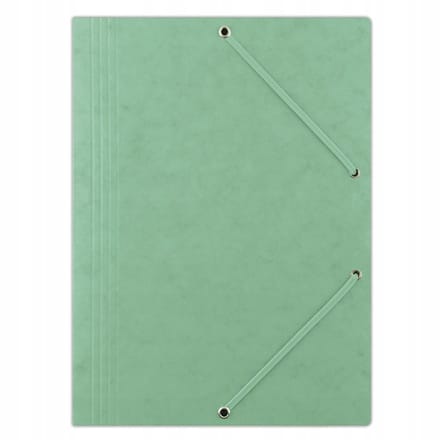 Donau Preszpan Kaart A4 390gsm 3-Flaps Groen met Elastiek