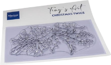 *Clear Stamps, Tiny’s Art – Christmas twigs