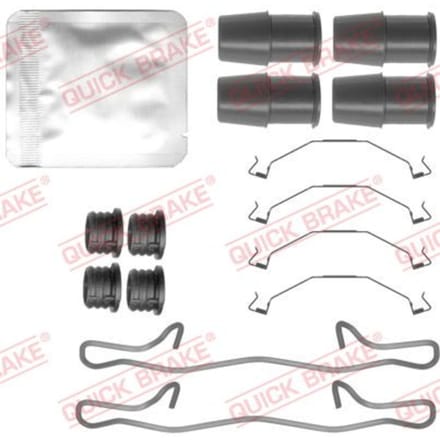 Toebehorenset, schijfremblok QUICK BRAKE 109-0145