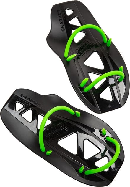 Madwave Grabber Forearm Zwemplankjes Zwart