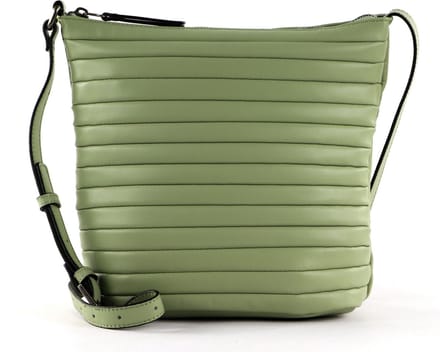 FREDsBRUDER Leren Schoudertas Tabily Hobo Bag Ice Green Lichtgroen