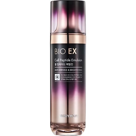 TONYMOLY BIO EX Cell Peptide Emulsie Anti-Aging Verstevigende Moisturizer 130ml black