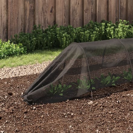 vidaXL - Kweektunnels - 3 - st - staal - en - polyetheen - zwart