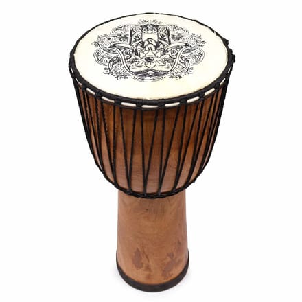 Handgemaakte Djembé-Trommel Met Brede Bovenkant - 50x22cm