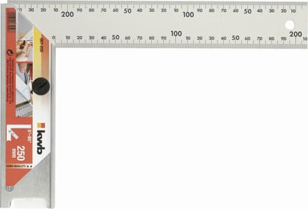 Schrijfhaak - Aluminium 250 mm 067-250