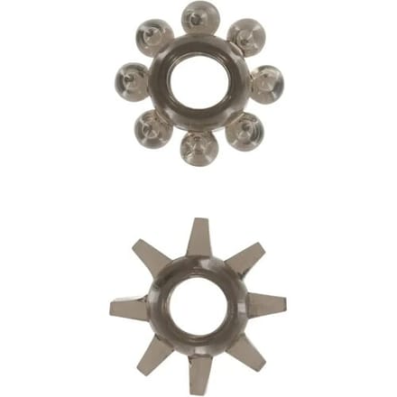ToyJoy Power Stretchy Rings - Cockring - Zilverkleurig