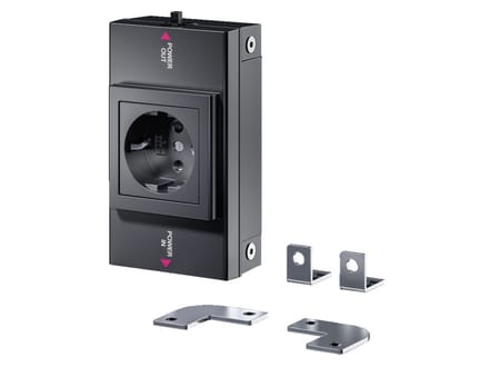 Rittal Sz Led Systeem Socket Box Type F (Europese Stekkerdoos) - 2500710