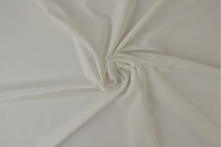 Lycra stof - Gebroken wit - 1 meter - Per meter - 155cm breed