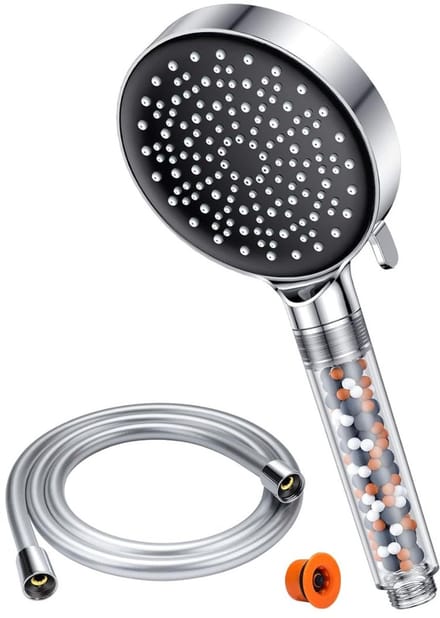 CLVP® Douchekop met Slang - Doucheset - Waterbesparend - Zilver