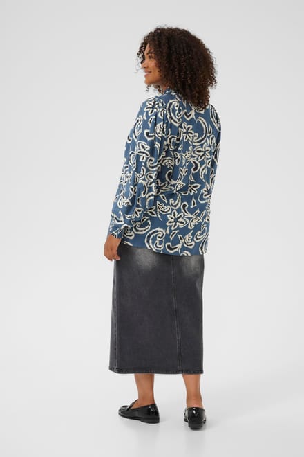 Vrouwenblouse KAFFE Curve Mahlia