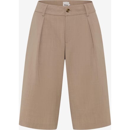 Brax Dames Bermuda  Style MILLA B WARM GREIGE, lichtbruin, maat 48