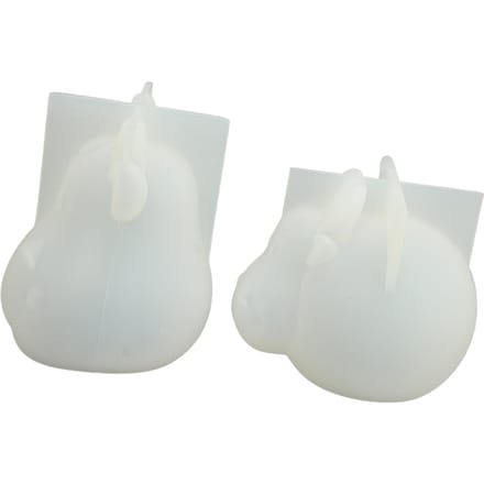 Koe Siliconen Mal 3D Dier Vee Epoxy Siliconen DIY Driedimensionale DIY Druppellijm Mal voor DIY white