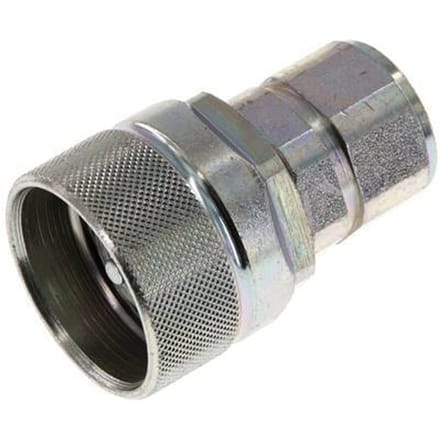 Stalen DN 12.5 Hydraulische Koppeling Insteeknippel M22x1.5 Binnendraad ISO 14541 D M36 x 2