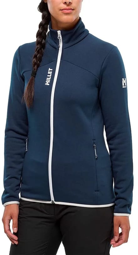 Millet Seneca Fleece Met Volledige Rits Blauw M Vrouw