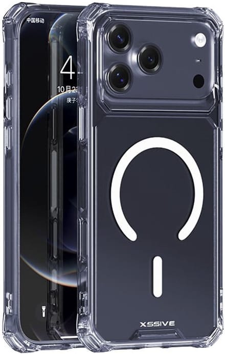 Multimedia & Accessoires TPU Back Cover Case Hoesje Met MagSafe geschikt voor Apple iPhone 17 Pro Max – Transparant – Zachte Plastic - Siliconen – Harde Plastic – Soft Case – Flexibel