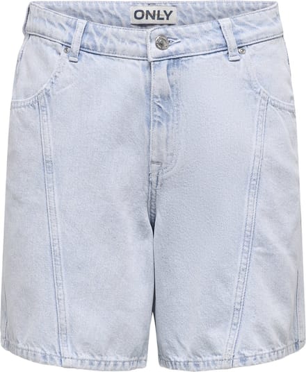 ONLY - ONLREBECCA HW DNM SHORTS TAI - Dames - Bermuda shorts