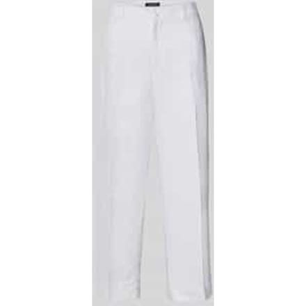 Loose fit stoffen broek van mix van linnen en viscose model 'SENDON'