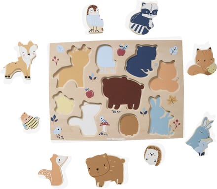 Vertbaudet Houten puzzel Bos FSC? hout