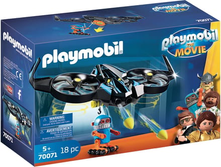 PLAYMOBIL  PLAYMOBIL: THE MOVIE Robotitron met drone - 70071