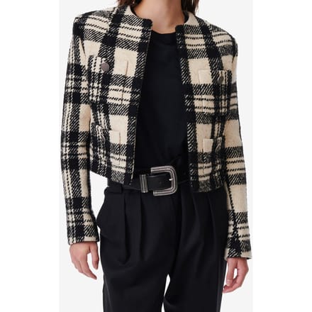 IRO Paris Xelina Jacket Ecru/black Taglia: 36 | Blazers Outlet | Donna | Marrone