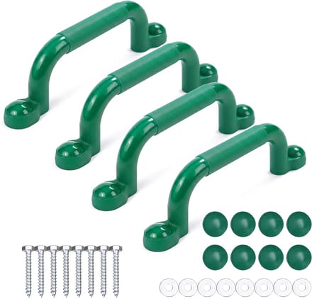 Klimgrepen - set van 4 - tot 100 kg per greep - groen