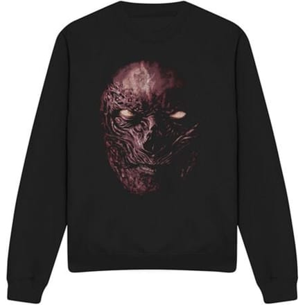Stranger Things Sweatshirts - Season 5 - Vecna Oversized Face - S tot XXL - voor Mannen - zwart
