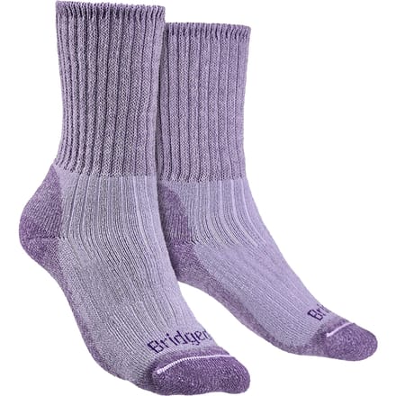 Bridgedale - Dames Wandeling Middelgewicht Merino Wol Sokken - Violet