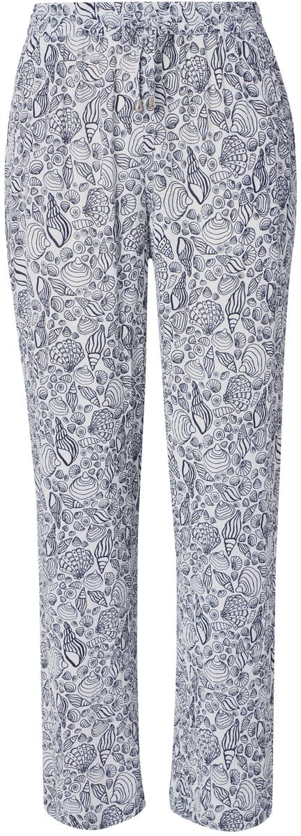 Ulla Popken - Dames - Instapbroek - Off-white - Maat 42+