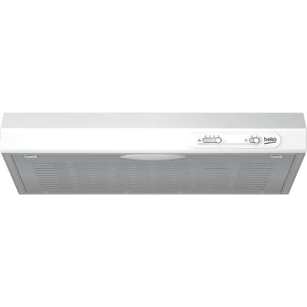 Beko CFB 5310 W - Afzuigkap - Muurmontage - Wit - 125 m³/uur - Energielabel D