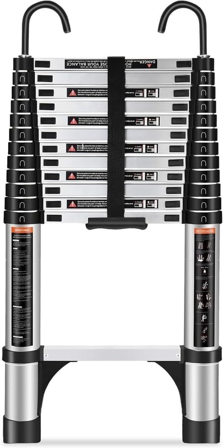 Telescoopladder - Uitschuifbare Ladder - klapladder