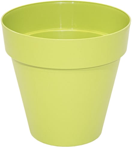 Mega Collections Plantenpot - lime groen - binnen/buiten - D34xH33 cm - kunststof