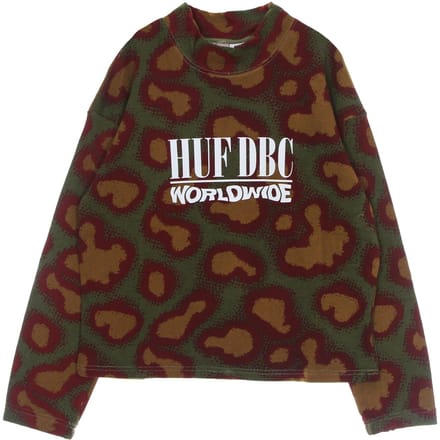 Lichtgewicht damessweatshirt met coltrui Network French Terry Crew
