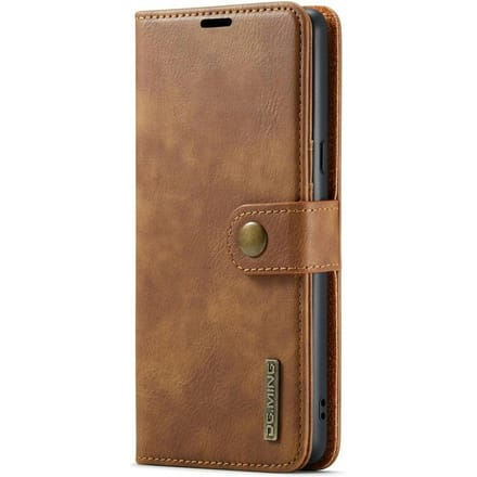 DG.MING Google Pixel 8 Lederen 2-in-1 Wallet Hoesje Bruin