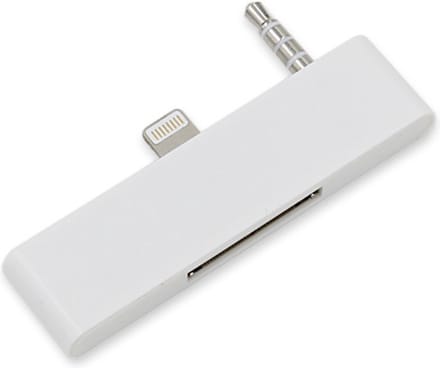 eforyou Lightning-compatibele naar 30-pin Adapter voor iPhone 6 & 6s – Met Audio – Wit