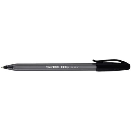 "Paper Mate InkJoy 100ST-balpennen | Medium punt (1,0 mm) | Zwart | 1 stuk"