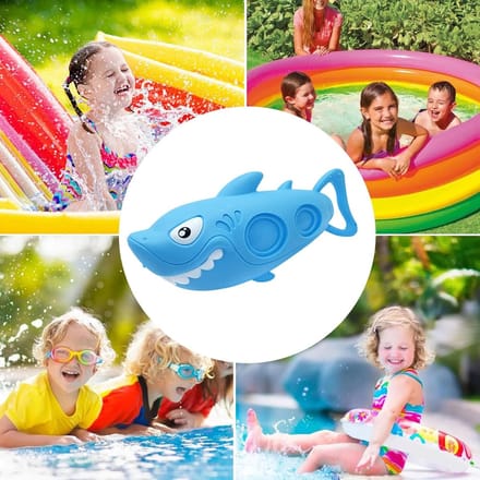 Watersproeier Krokodil - Waterpistool Speelgoed - Buiten Spelen - Hogedruk Systeem - 30 cm - Groen