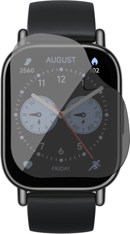 Privacy Screenprotector geschikt voor Xiaomi Watch 5 Lite - 1x FlexGuard Screen Protector
