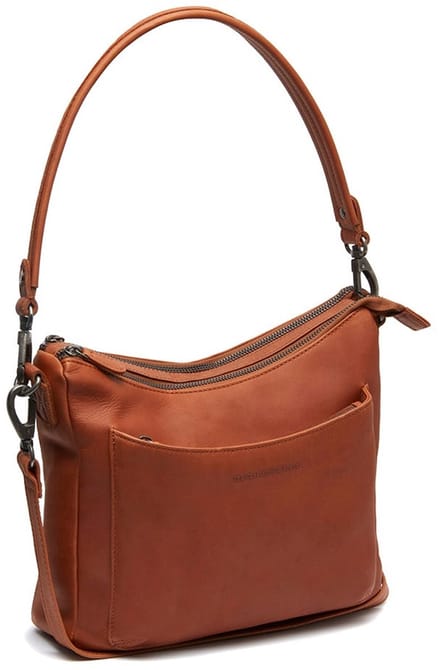 The Chesterfield Brand schoudertas Tivra Shoulder Bag Cognac Lichtbruin