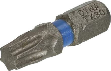 Dynaplus - Schroefbit - Torx 30 - 25mm - Blauw (10 stuks)