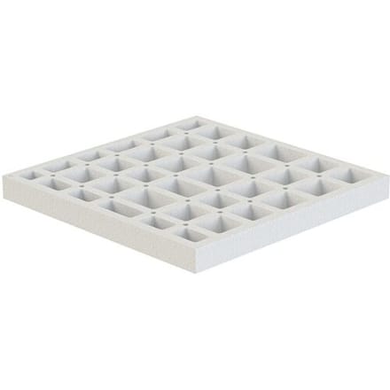Schedel Plan substructure element with honeycomb 90 x 90 cm QUADROU9090