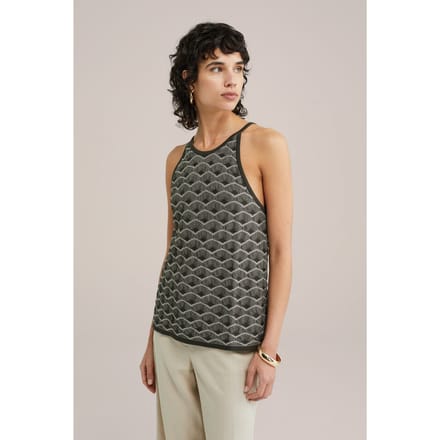 WE Fashion Knitted Pullover Dark Green Taglia: S | Canottiere Outlet | Donna | Verde
