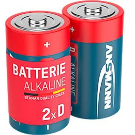 Ansmann Batterijen Mono D, 1,5 Volt, 2 stuks