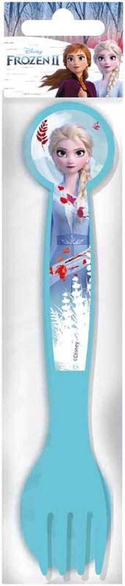 Disney Bestekset Frozen Ii Meisjes 22 Cm Blauw 2-delig
