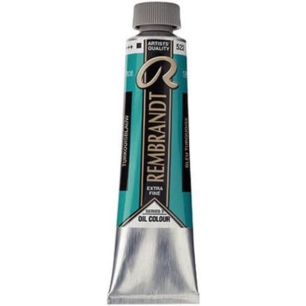 Rembrandt Olieverf Turkooisblauw 522 40mL