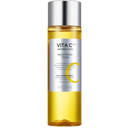 [MISSHA] Vita C Plus Verhelderende Toner 200ml 1pc + Sample Gifts white