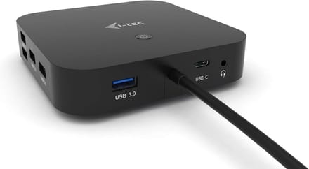 Universele USB-C Dockingstation met Dubbele 4K DisplayPort en 100W Power Delivery