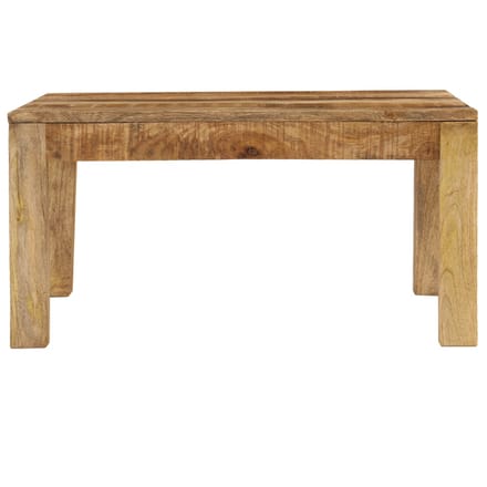 vidaXL - Salontafel - 80x80x40 - cm - massief - mangohout