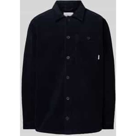 Relaxed fit overshirt met opgestikte borstzak