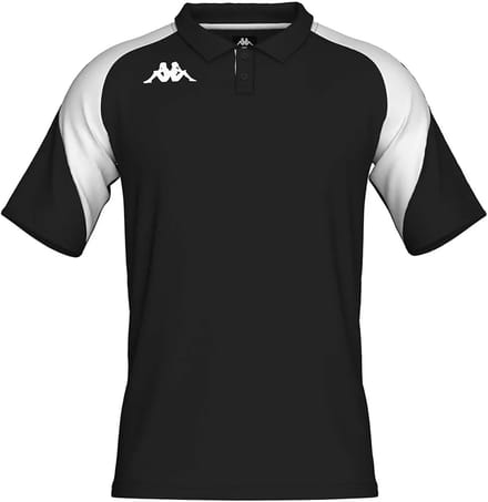 Kappa Leviolo Korte Mouw Poloshirt Zwart L Man