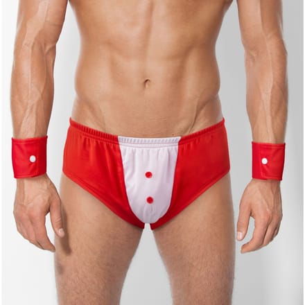 Sexy Kerstman kostuum, 3 stuks